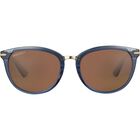 JODIE, Shiny Crystal Fed Blue Shiny Light Gold Metal-Mineral Polarized Drivers Cat 2 to 3, hi-res image number null